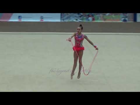Karina GERKMAN SALAUYOVA (SUI) rope - 2020 Corbeil junior AA