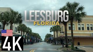 Road Tour – Leesburg, Florida, USA – Downtown Leesburg - Main Street