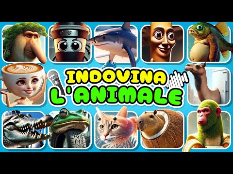Indovina i BRAINROT MEME ITALIANI Dalla Voce 🤣 Ballerina Cappcuccina, Tung Tung Sahur 🐊🦈💃