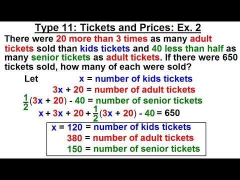 Algebra Ch 2 Word Problem 1 of 46 What is the Key to Solving Word Problems