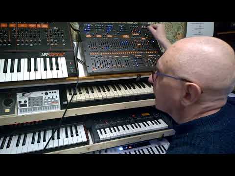 2600 and Grp R24 sequencer with model 55 and 960 ratcheting