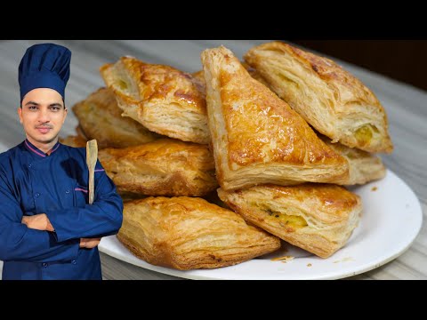 POTATO PATTIES|Aloo Ke Patties With Homemade Dough By Chef M Afzal| Without Oven Recipe|