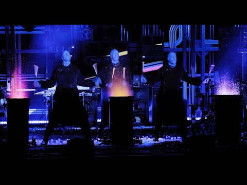 Blue Man Group ROCKS on Paint Drums LIVE (PVC III)