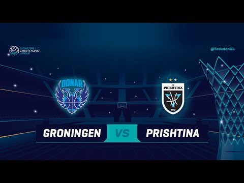 Donar Groningen v Z Mobile Prishtina - Full Game - Qualif Rd 1 - Basketball Champions League 2018-19