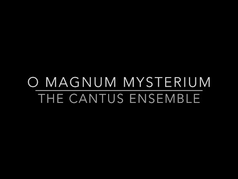 Cantus Ensemble feat. Calum Huggan Presents O Magnum Mysterium