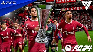 FC 24 - Liverpool vs. Bayer Leverkusen - Europa League 2024 Final Match | PS5™ [4K60]