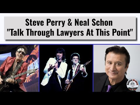 Steve Perry & Neal Schon "Talk Through Lawyers At This Point"