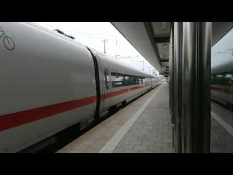 ICE T Einfahrt in Nürnberg Hauptbahnhof