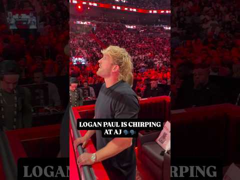 LOGAN PAUL TAUNTING ANTHONY JOSHUA DURING FIGHT #jakejoshua