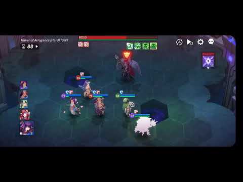 Tower of Arrogance Hard (ToAH) 30F - Lucifer | Kingdom of Heroes Tactics War