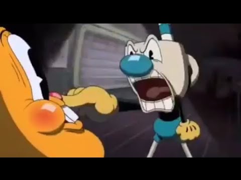 Me cago en tu madre, me cago en tu abuela, me cago en tí - Cuphead Meme