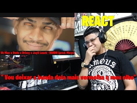 Vk Mac x Dudu x Drizzy x JayA Luuck - BANDO (prod. Moyz)  REACT