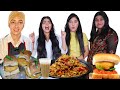 Eating Only Viral Food with @DingDongGirls | Food Video