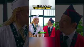 Esse homem tinha pernas de polvo