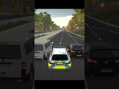 Autobahn Police Simulator 2 #simulator #simulation #shorts #highlights