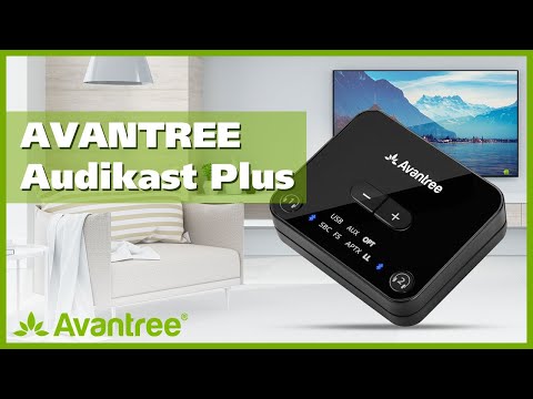 Watch TV using Wireless Headphones: [Bluetooth 5.0 Adapter for TV - Avantree Audikast Plus]