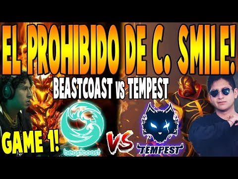 BEASTCOAST vs TEMPEST [GAME 1] BO3 - El PROHIBIDO DE C.SMILE - ESL One Malaysia 2022 DOTA 2