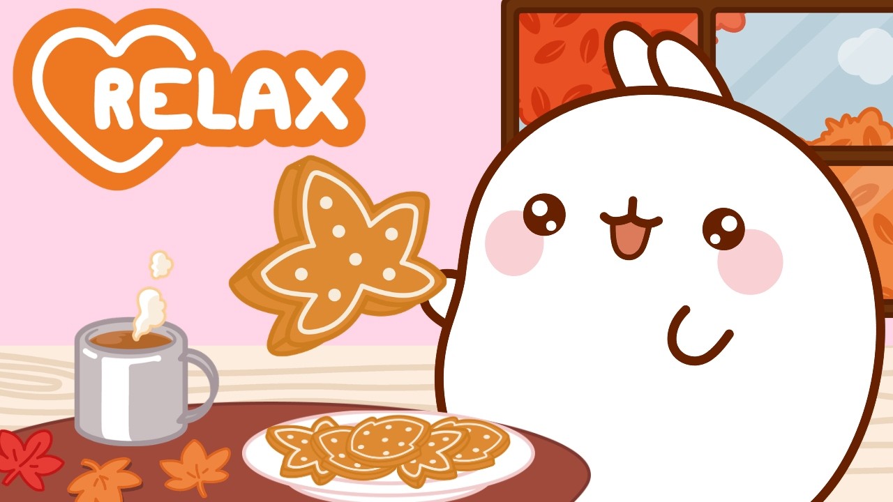 Molang Makes Delicious Halloween Cookies! 👻🍪 Cute & Spooky Treats