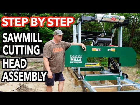 Woodland Mills HM136MAX: Sawmill Cutting Head Assembly