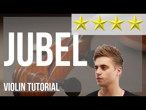 How to play Jubel by Klingande on Violin (Tutorial)
