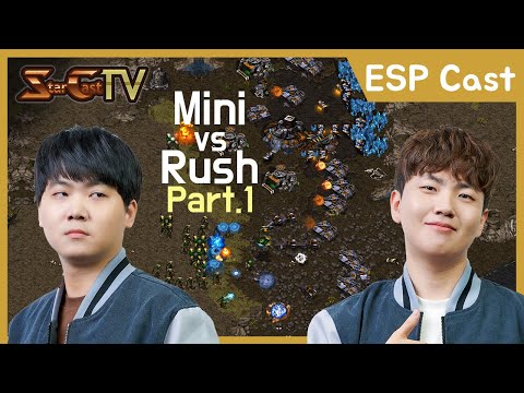 [ESP] Mini vs Rush on Largo (Bo5, Part1) - Starcraft Remasterizado (StarCastTV Español)