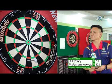 "New Star 4" Darts Competition 2019, Mongolia, A-Level, Final
