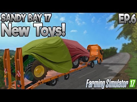 Sandy Bay 17 - Farming Simulator 17 -  Ep.6 (with Wheel Cam)