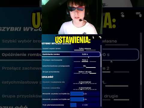 NA TYCH USTAWIENIACH ZROBISZ SWOJE PIERWSZE $$$ W FORTNITE! #fortnite #settings #controllersettings