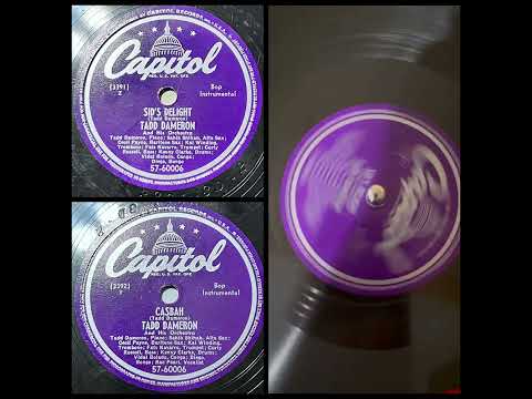 TADD DAMERON & HIS ORCHESTRA Featuring FATS NAVARRO: Sid’s Delight (Capitol Records 57-60006, 1949)
