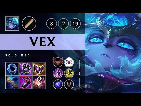 Vex Mid vs Ryze - KR Grandmaster Patch 25.21