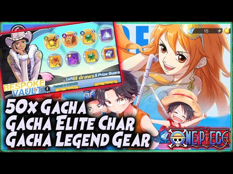 50x GACHA | GACHA 200 Fragment *5 | GACHA LEGENDARY GEAR 🔥 One Piece New World Vigour Voyage