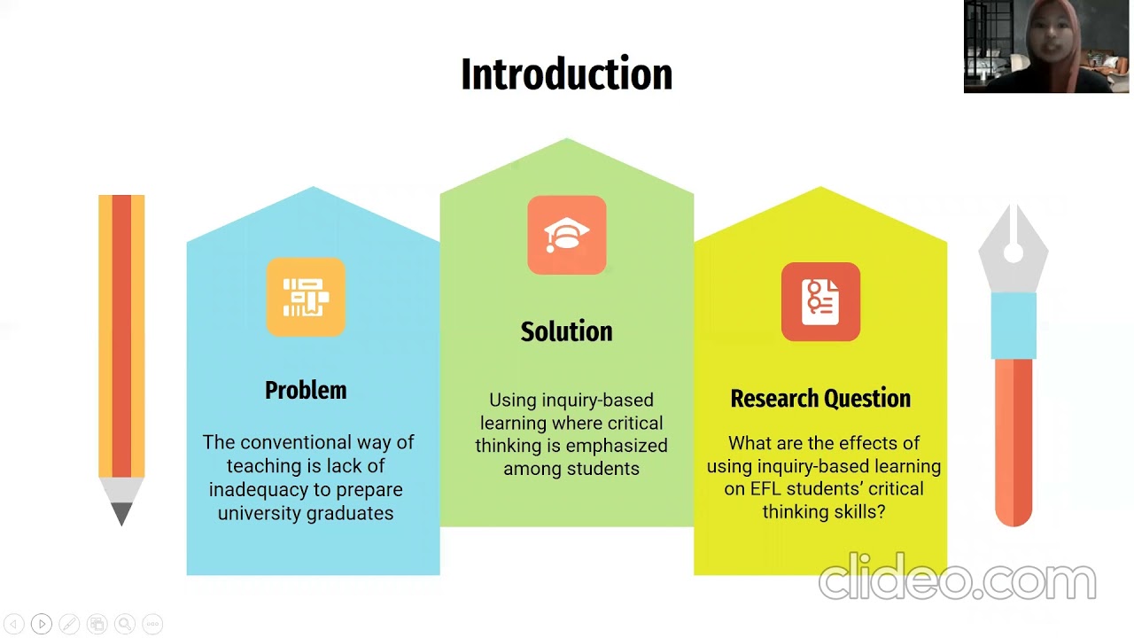 Journal Summary: Effects of Using Inquiry-Based Learning on EFL Students' Critical Thinking Skills