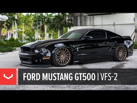 TBT: Ford Shelby GT 500 | "Bagged Snake" | Vossen VFS-2