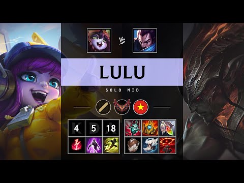 Lulu Mid vs Yasuo - VN Grandmaster Patch 25.16