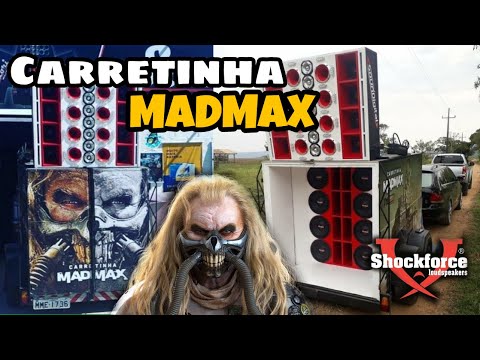 CARRETINHA MADMAX SCHOCKFORCE ALTO FALANTE/SENTE A PEDRADA SOM AUTOMOTIVO