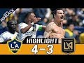 Zlatan is Back! Ibrahimovic!! LA Galaxy 4-3 Los Angeles FC All goals & Highlight (31/03/2018)