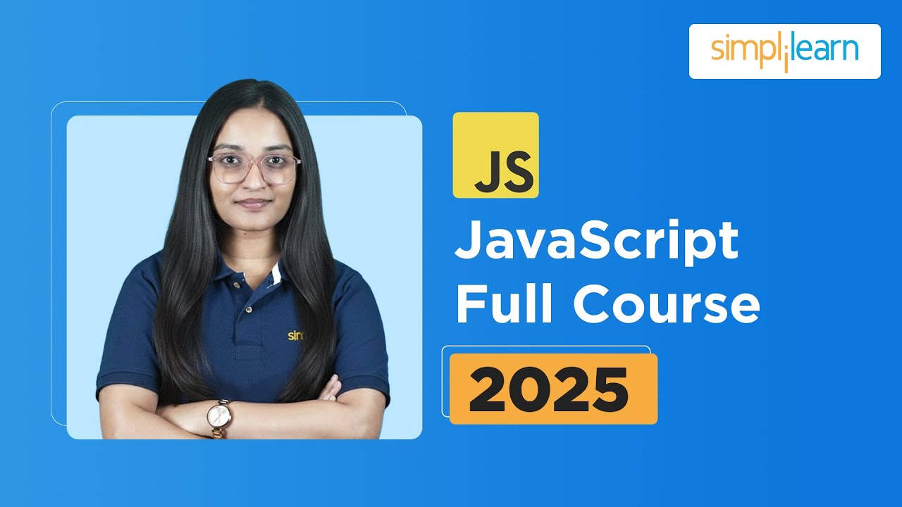 JavaScript Full Course 2026 | JavaScript Tutorial For Beginners | JavaScript Training | Simplilearn