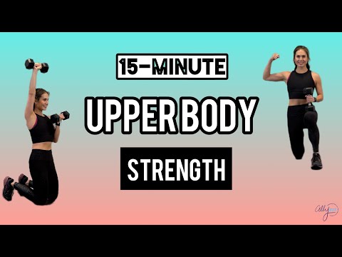 15 Minute Upper Body Ladder Workout