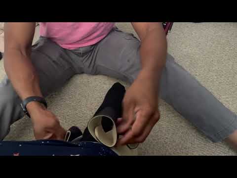 Circaid Juxtalite Demo Easy Adjustable Lower Leg Compression Wrap for Lymphedema & Venous Disease