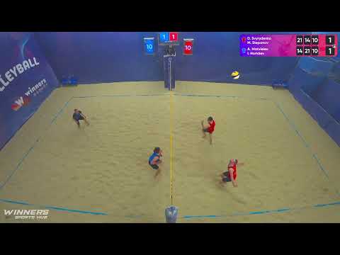 09:55 D. Svyrydenko / M. Stepanov - A. Matvieiev / I. Horiaiev 18.05.2023 | Winners Beach Volleyball