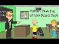 Caillou S First Day Of School