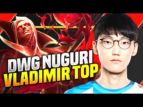 NUGURI DESTROYING LANE AS VLADIMIR! - DWG Nuguri Plays Vladimir Top vs Shen! | Worlds 2020 Bootcamp