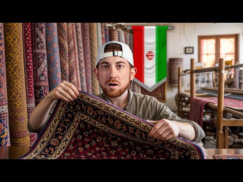 This Persian Carpet Sells For $100,000! (Isfahan, Iran)