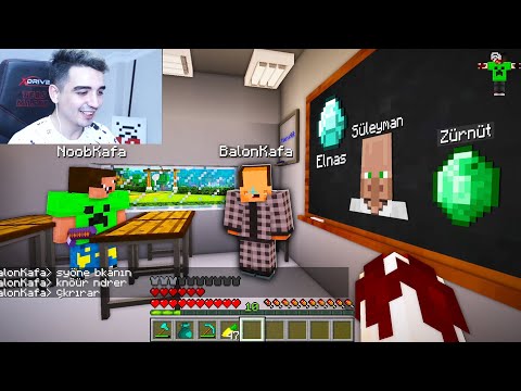 BALON KAFA ÖĞRETMEN OLUYOR !! - BalonCraft #280 - Minecraft