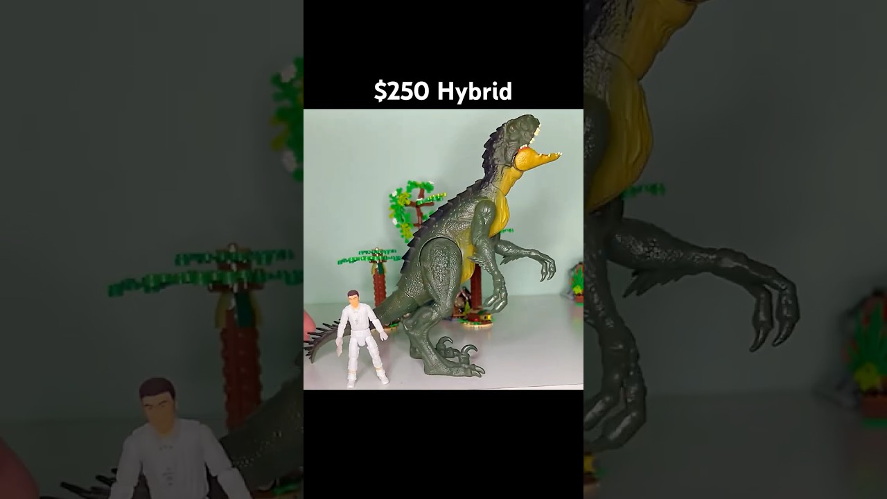 $20 Vs $20,000 Hybrid Dinosaur | #jurassicworld #scorpiosrex #jurassicworldrebirth