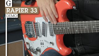 Video thumbnail for Rapier 33 Demo by Guitarist