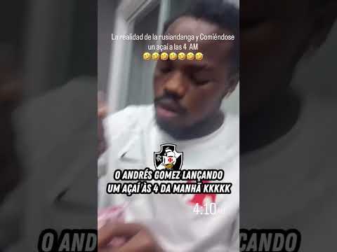 JOGOU NO SACRIFÍCIO, DEU ASSISTÊNCIA, CLASSIFICOU O VASCO E LANÇOU UM AÇAÍ ÀS 4 DA MANHÃ!😂 #shorts