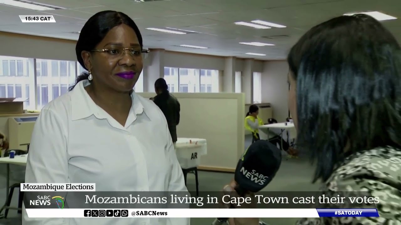 Mozambique Elections | Mozambicans living in Cape Town cast their votes