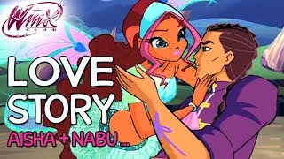 Winx Club – Aisha and Nabu&#39;s love story… plus Roy and Nex! [from Season 3 to Season 7]