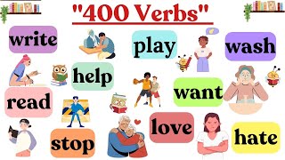 🚀Master 400 Essential English Verbs & Speak Fluently! | Learn Fast & I